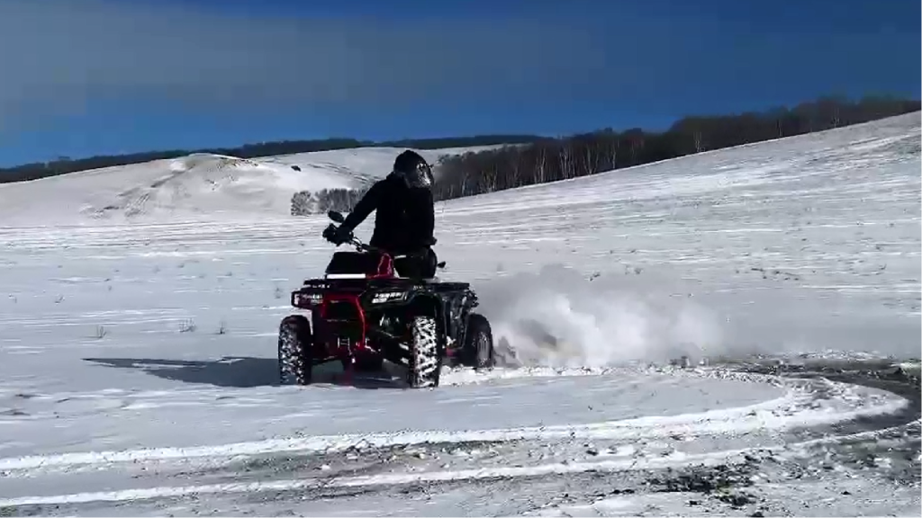ATV Snow Quad 400cc AWD Quadbike 4x4